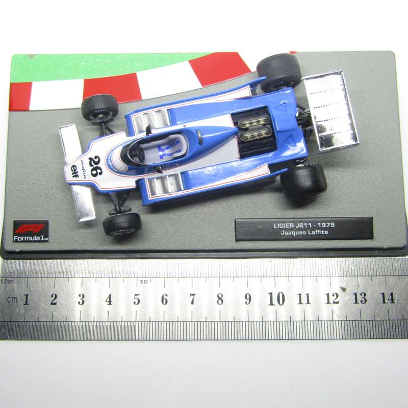 Formula 1 Ligier JS11 - 1979 die-cast racing model car - #26 Jacques Laffite - scale 1/43
