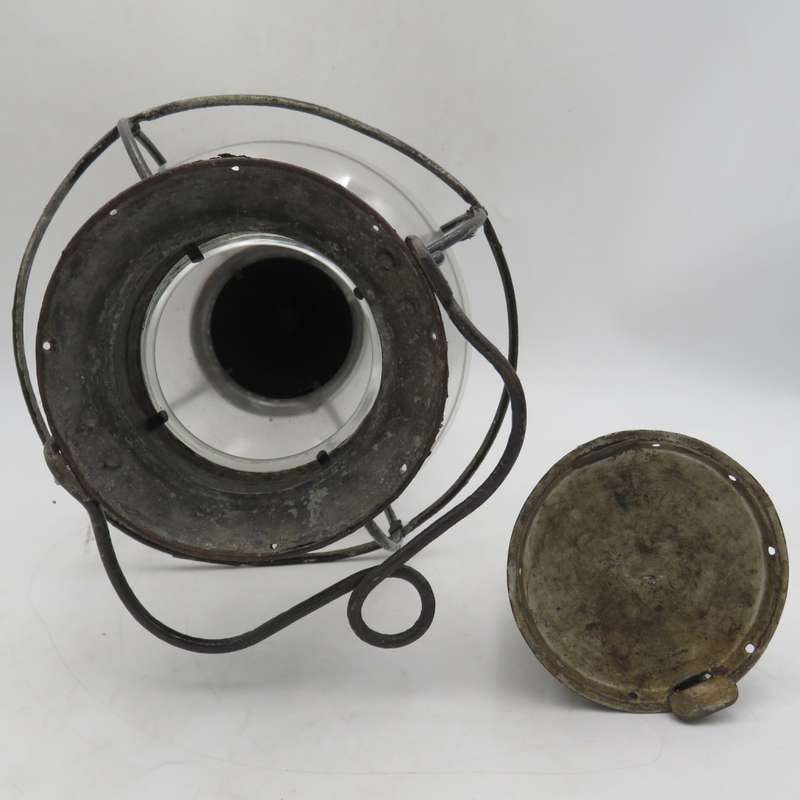 Antique Ships lantern with glass intact