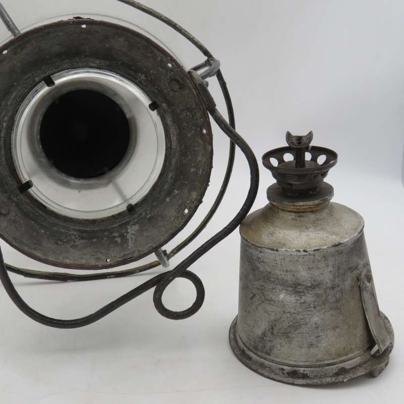 Antique Ships lantern with glass intact
