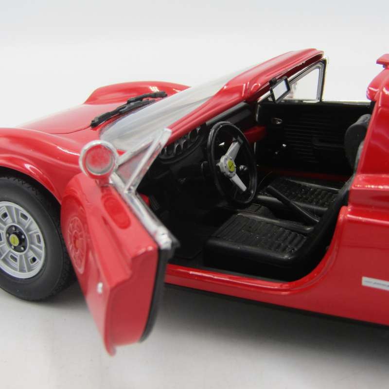 Hot Wheels Ferrari Dino 246 GTS die-cast model car - scale 1/18