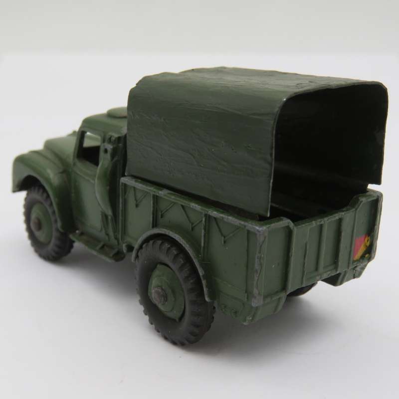 Meccano Dinky Toys #641 Army 1 Ton Large truck, die-cast toy car