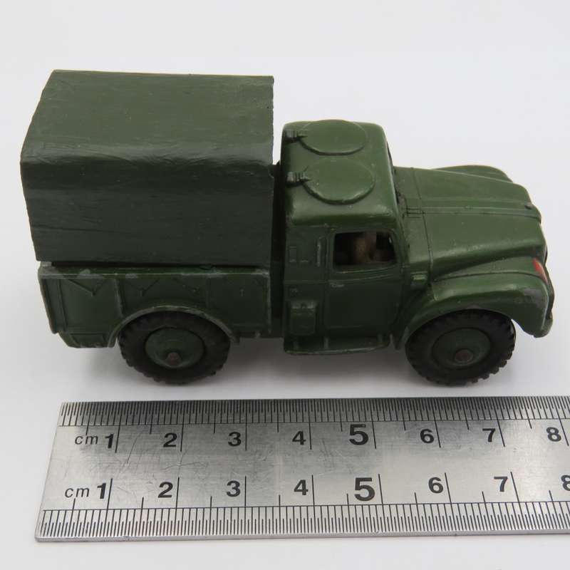 Meccano Dinky Toys #641 Army 1 Ton Large truck, die-cast toy car