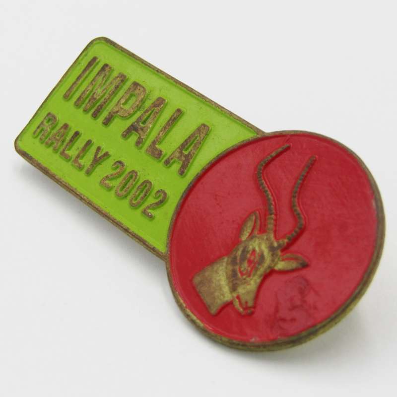 Impala Rally 2002 Motorcycle badge