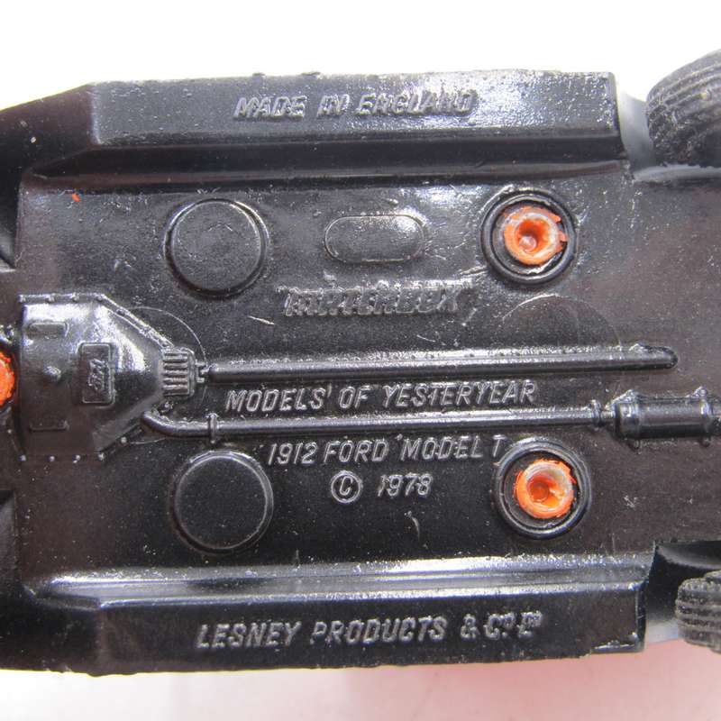 Matchbox 1912 Ford Model T with Hoover advertising logo