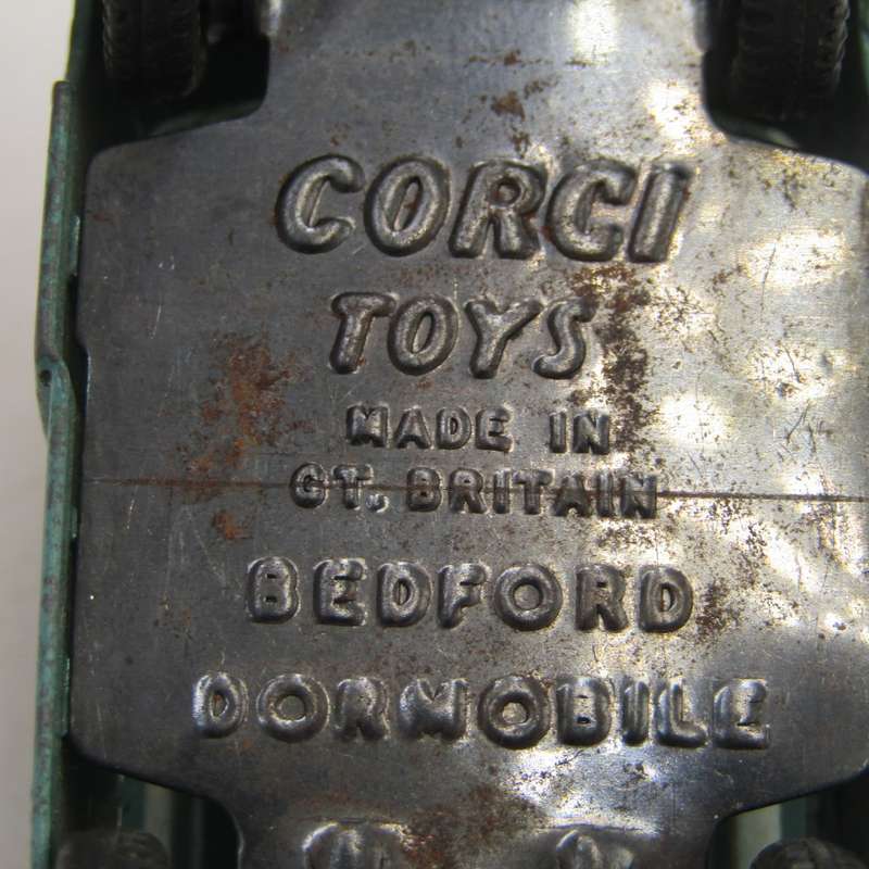 Corgi Toys #404 Bedford Dormobile Personnel carrier die-cast toy car