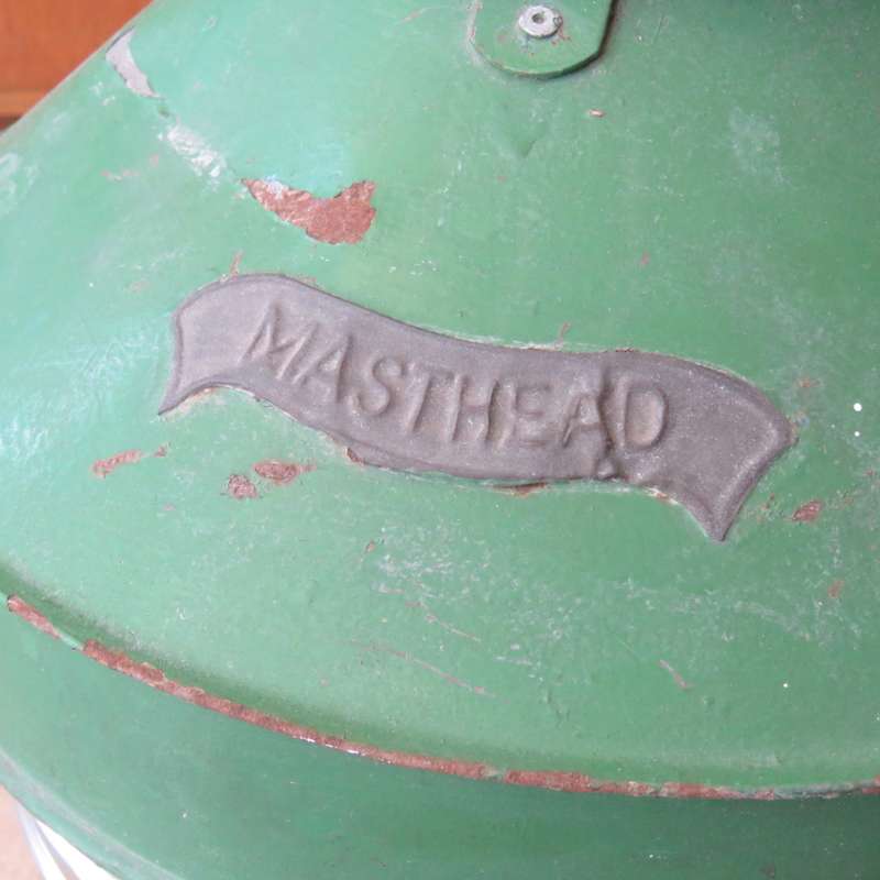 Vintage Large Masthead ship`s Lamp