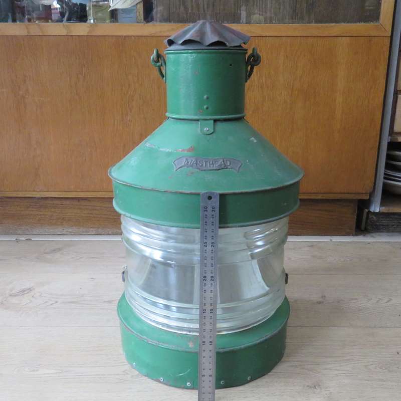 Vintage Large Masthead ship`s Lamp