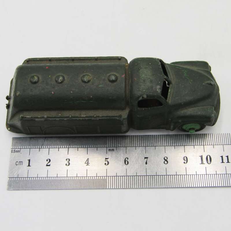 Dinky Toys #440 Petrol tanker die-cast toy car - repainted