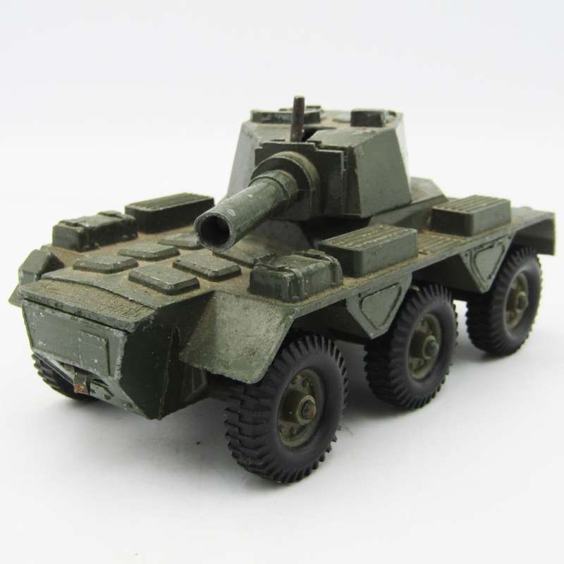 Vintage Crescent toys Saladin Armoured car die-cast model