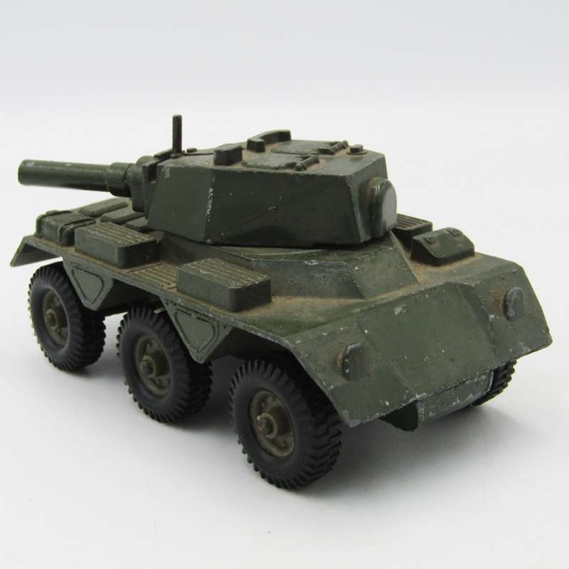 Vintage Crescent toys Saladin Armoured car die-cast model