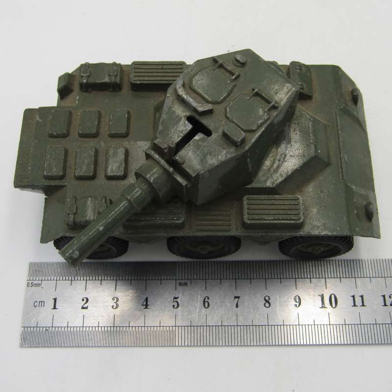 Vintage Crescent toys Saladin Armoured car die-cast model