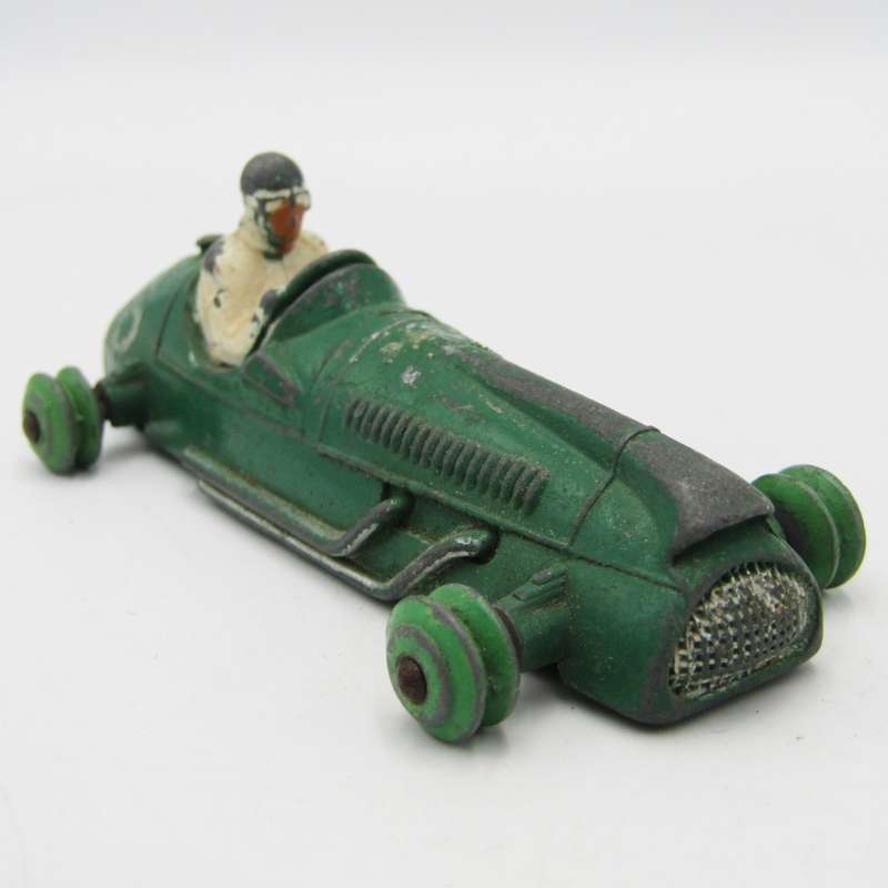 Meccano Dinky Toys #23G Cooper - Bristol die-cast racing toy car - well used