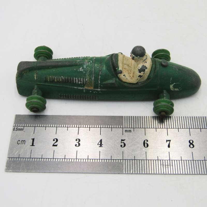 Meccano Dinky Toys #23G Cooper - Bristol die-cast racing toy car - well used