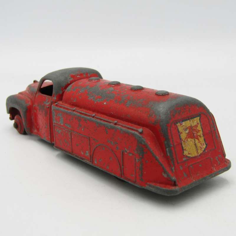 Dinky Toys #440 Fuel tanker die-cast toy car - well used - missing front tyres