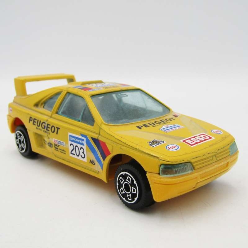 Bburago Peugeot 405 die-cast racing model car - scale 1/43