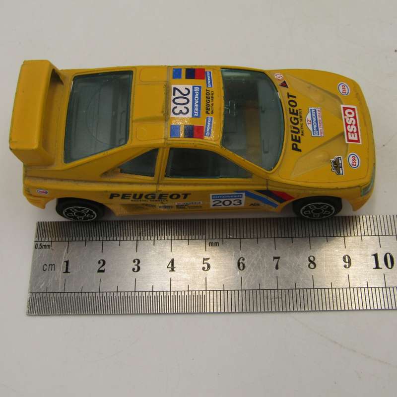Bburago Peugeot 405 die-cast racing model car - scale 1/43