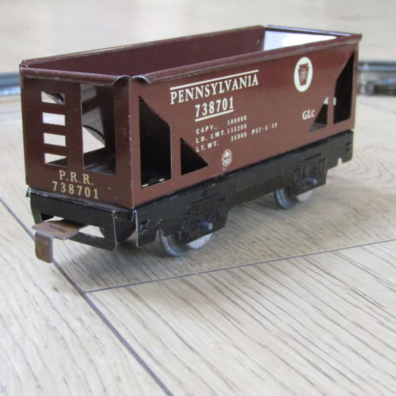 Vintage Marx Mechanical train set with tracks - O-gauge