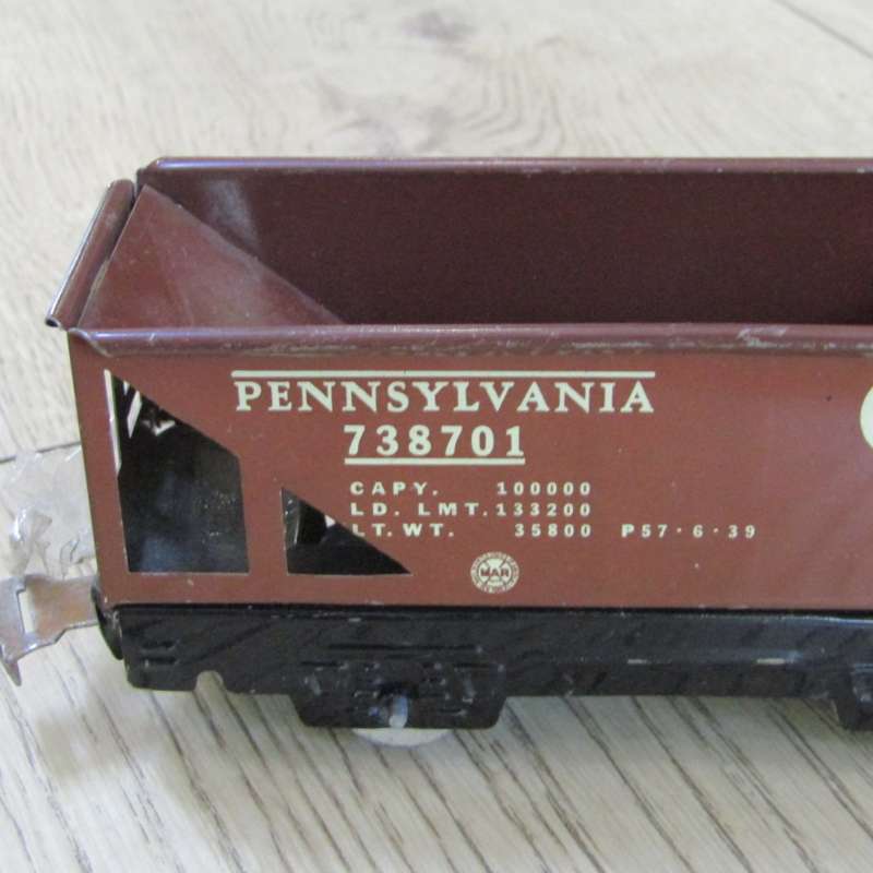 Vintage Marx Mechanical train set with tracks - O-gauge