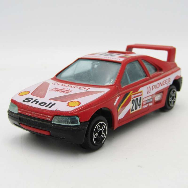 Bburago Peugeot 405 die-cast racing model car - scale 1/43