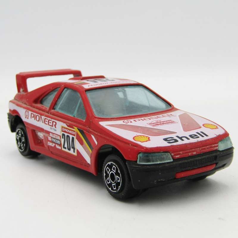 Bburago Peugeot 405 die-cast racing model car - scale 1/43