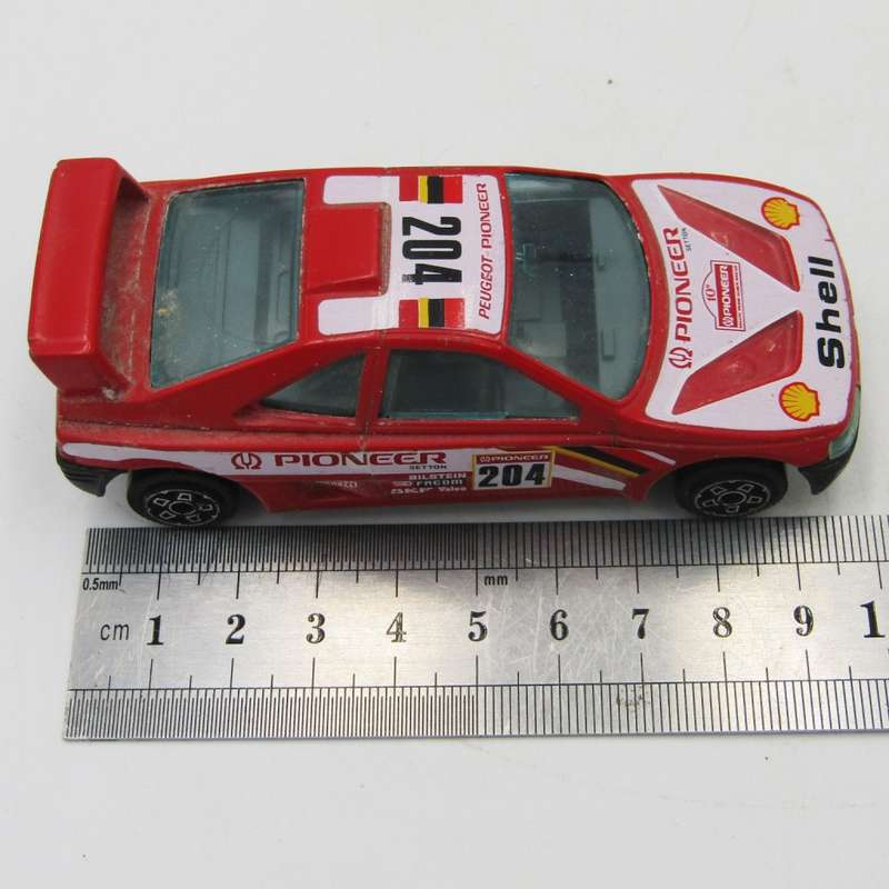 Bburago Peugeot 405 die-cast racing model car - scale 1/43