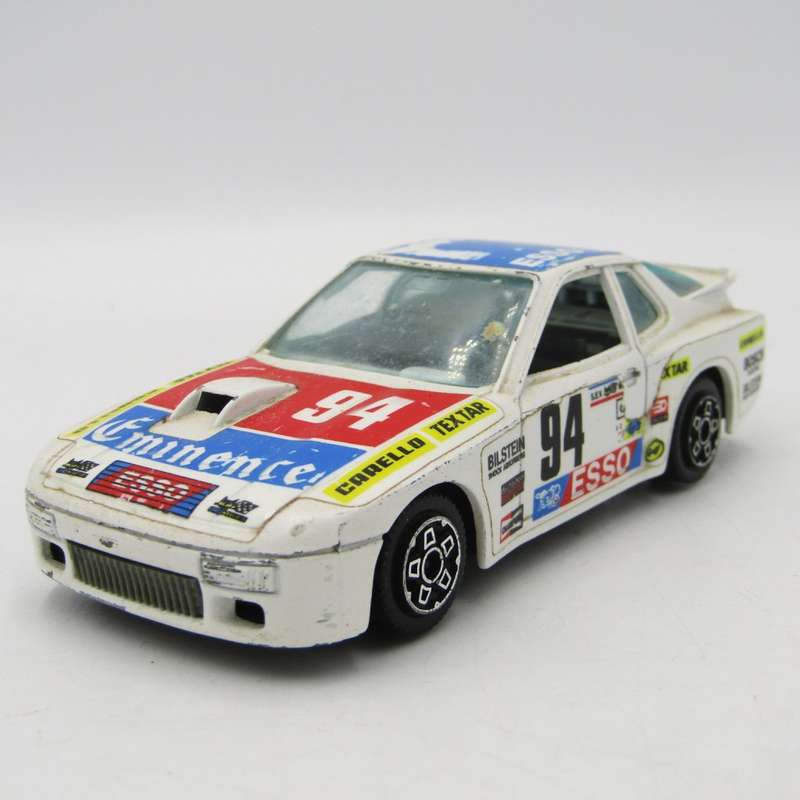 Bburago Porsche 924 Turbo die-cast racing model car - scale 1/43