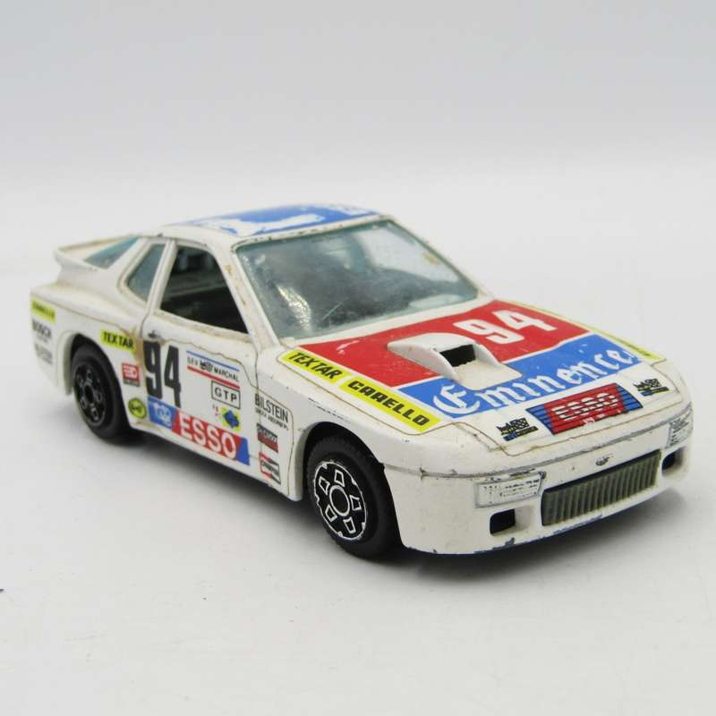 Bburago Porsche 924 Turbo die-cast racing model car - scale 1/43