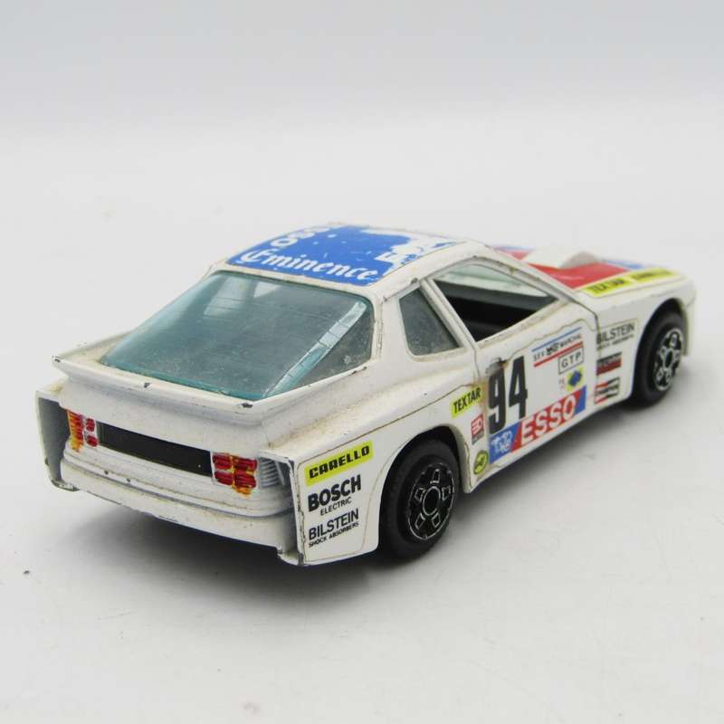 Bburago Porsche 924 Turbo die-cast racing model car - scale 1/43