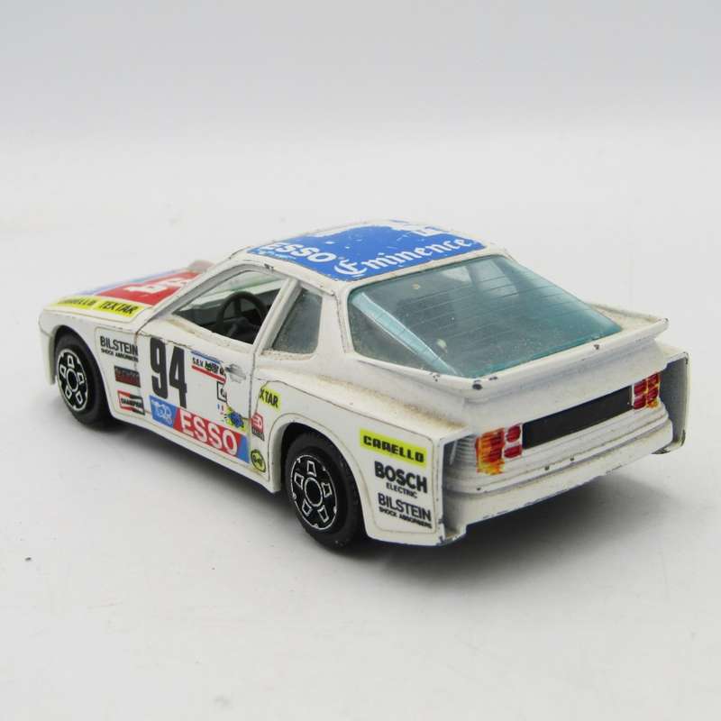 Bburago Porsche 924 Turbo die-cast racing model car - scale 1/43