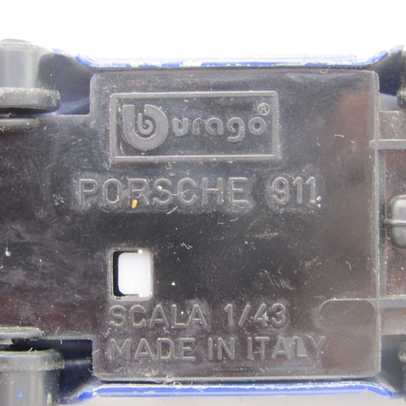 Bburago Porsche 911 die-cast racing model car - scale 1/43