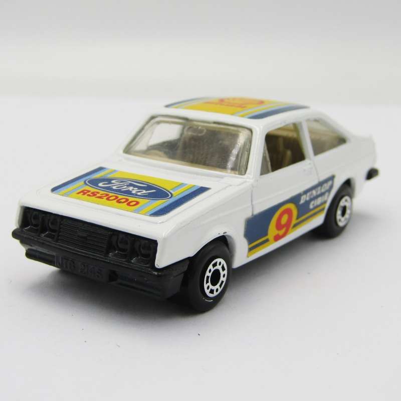 Matchbox Superfast #9 Ford RS 2000 die-cast toy car - mint boxed