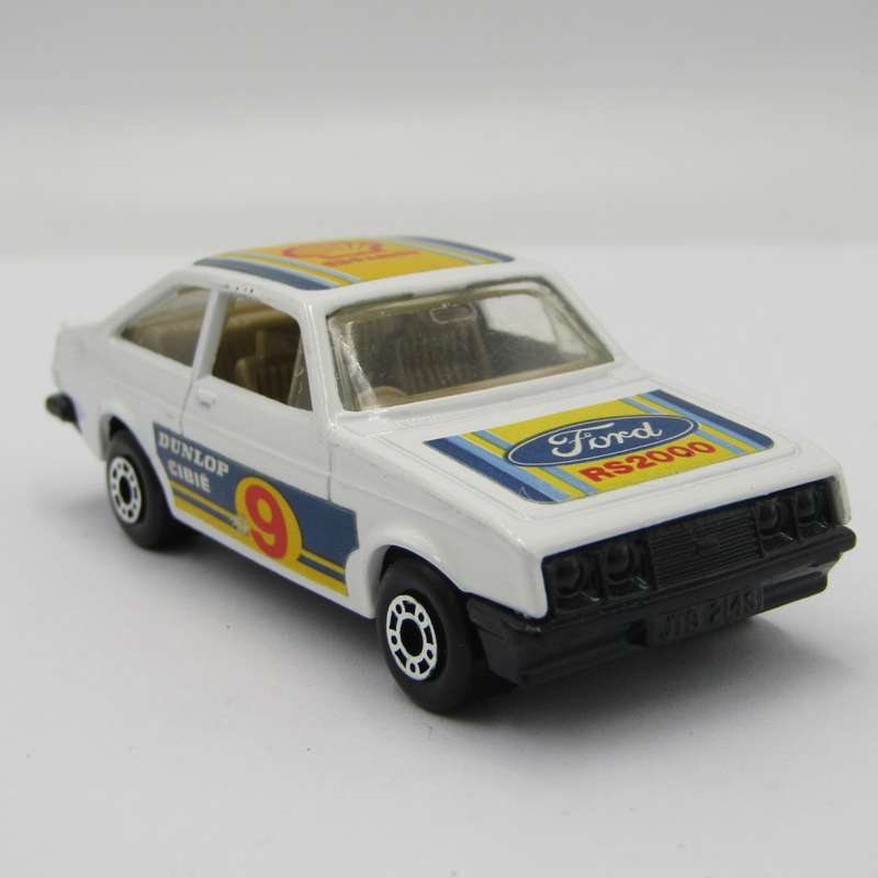 Matchbox Superfast #9 Ford RS 2000 die-cast toy car - mint boxed