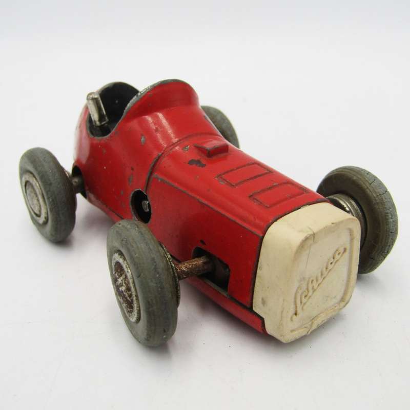 Vintage Schuco #1041 Micro Racer mechanical toy car - not running - missing spring in mechanism