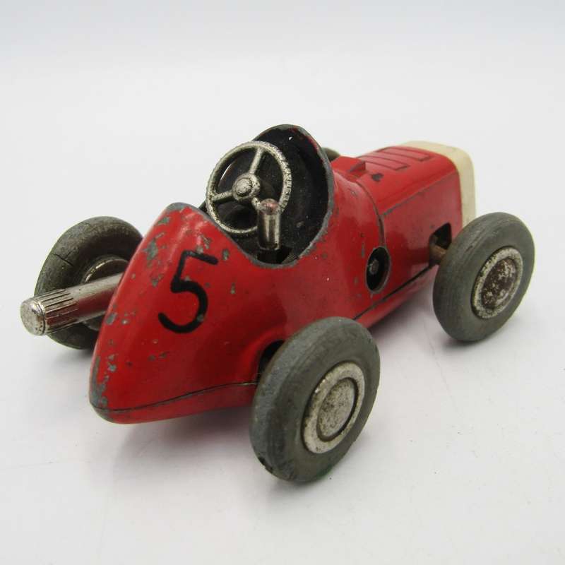 Vintage Schuco #1041 Micro Racer mechanical toy car - not running - missing spring in mechanism