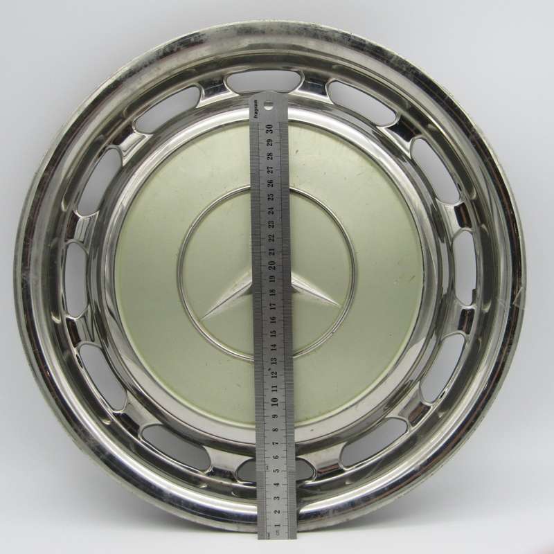 Vintage Mercedes-Benz hubcap