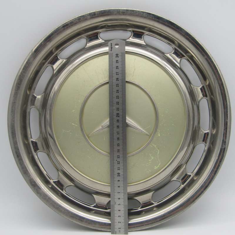 Vintage Mercedes-Benz hubcap