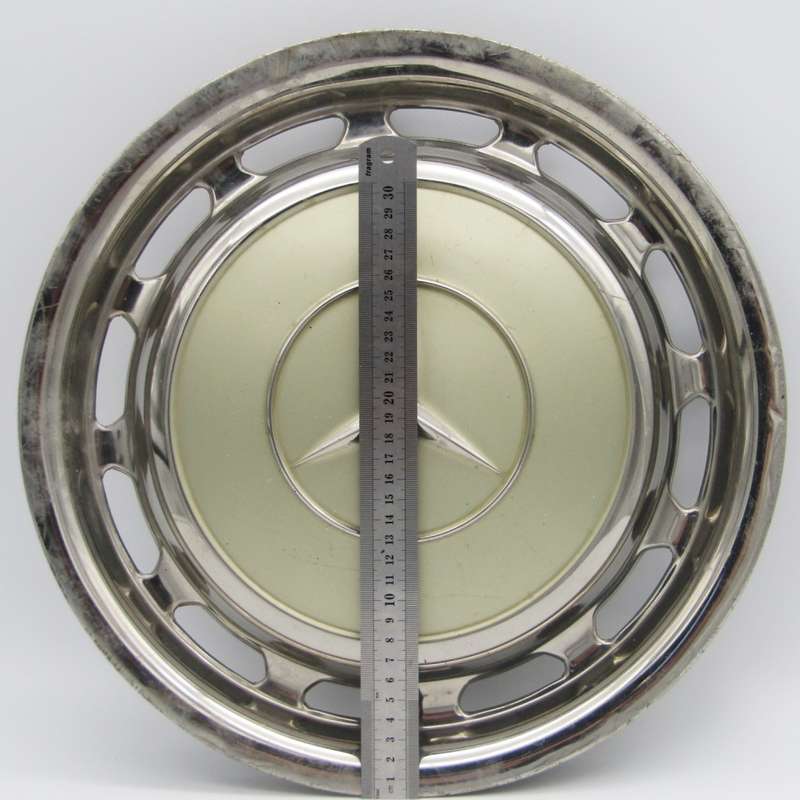 Vintage Mercedes-Benz hubcap