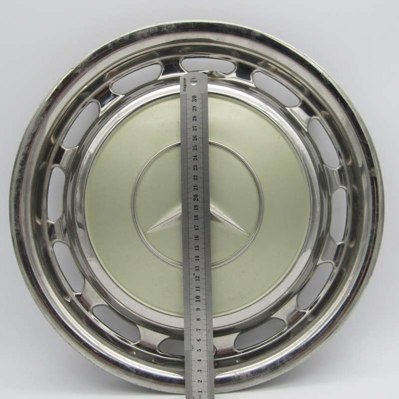 Vintage Mercedes-Benz hubcap