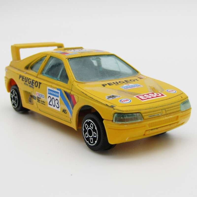Bburago Peugeot 405 die-cast racing model car - scale 1/43