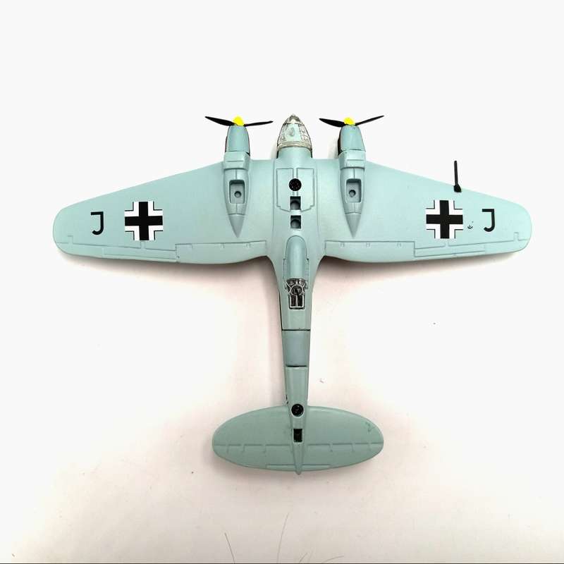 Atlas WW2 Heinkel He III die-cast model plane in box scale 1/144