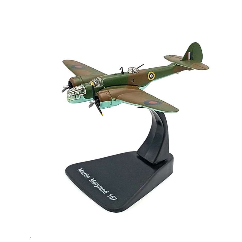 Atlas Martin Maryland 167 die-cast model plane in box - scale 1/144