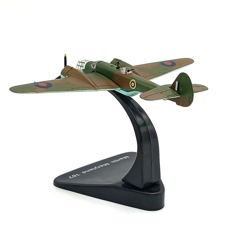 Atlas Martin Maryland 167 die-cast model plane in box - scale 1/144