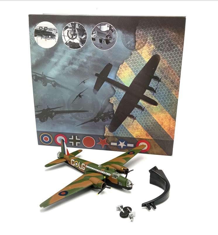 Atlas Vickers Wellington die-cast model plane in box - no stand - scale 1/144