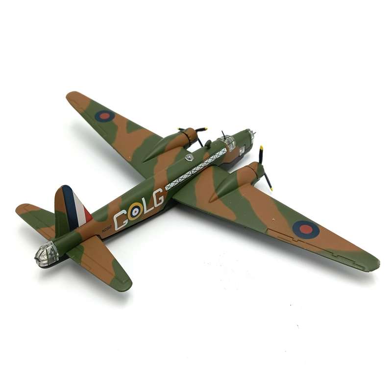 Atlas Vickers Wellington die-cast model plane in box - no stand - scale 1/144