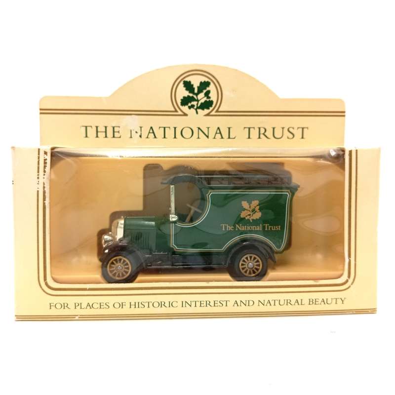 Lledo Bull nose morris van - The National Trust in box