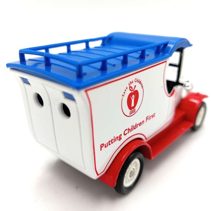 Lledo Morris van with Adams childrenswear specialist advertising in box