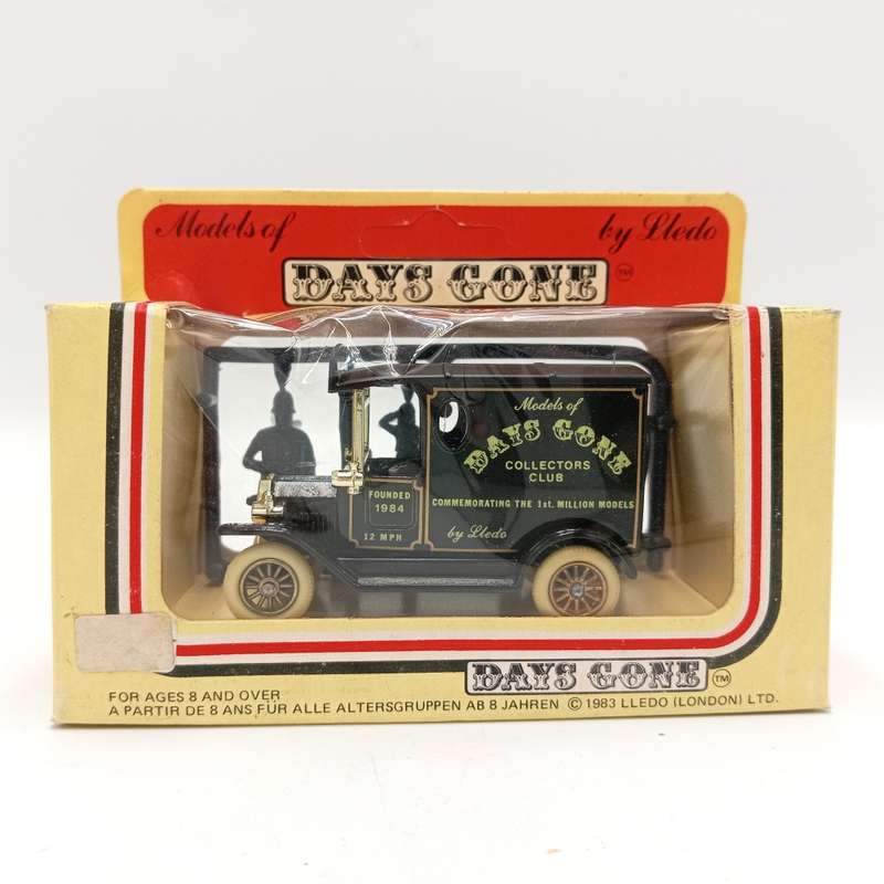 Lledo Days Gone Model T Ford - Days gone collectors club in box with figurines