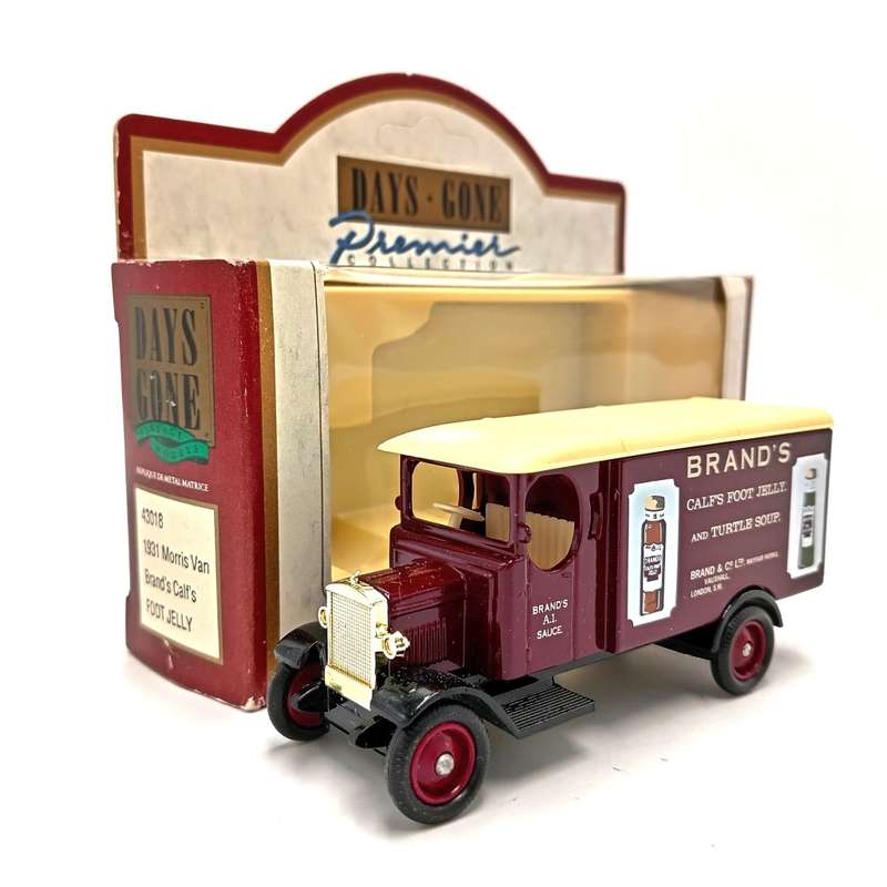 Lledo Days Gone Premier collection 1931 Morris van Brand`s calf`s foot jelly in box