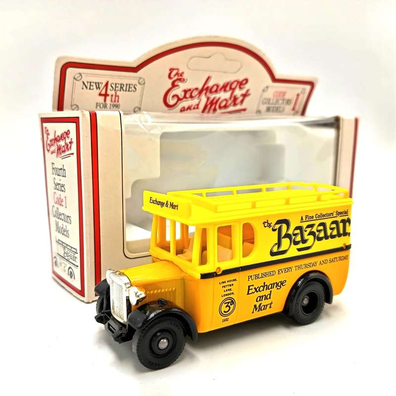 Lledo collector`s special die-cast advertisement model for ` The Bazaar` in box