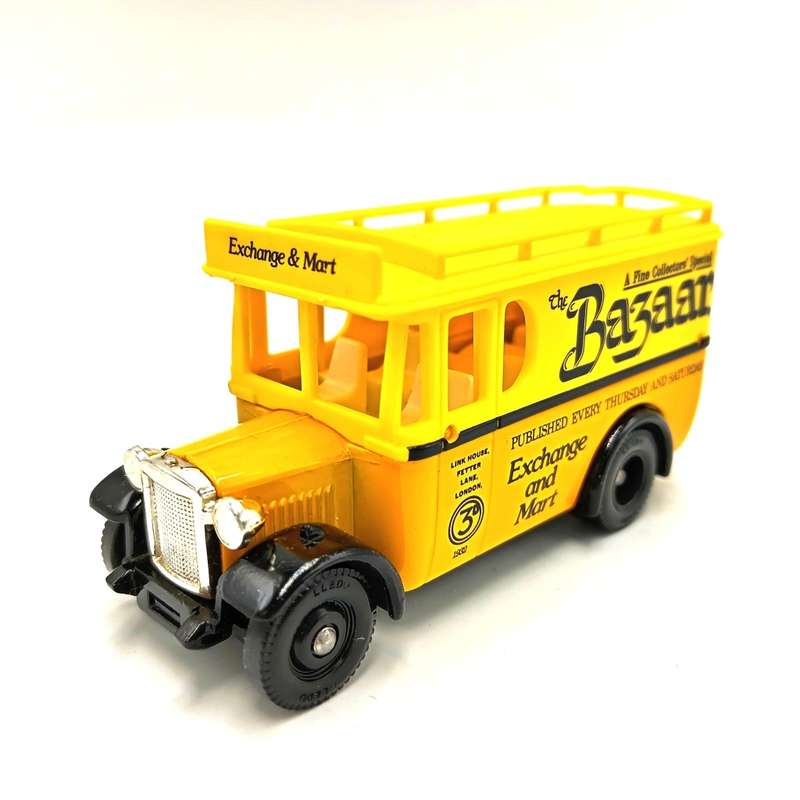 Lledo collector`s special die-cast advertisement model for ` The Bazaar` in box